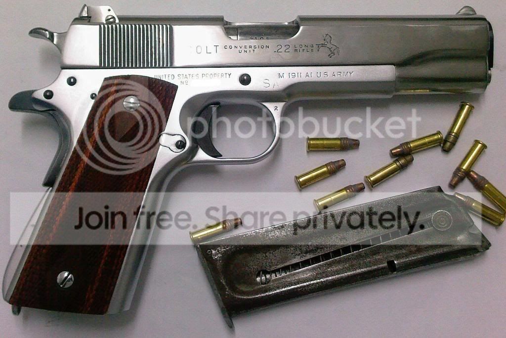 My COLT 1911A1 With Cal 22 Conversion 1911Forum